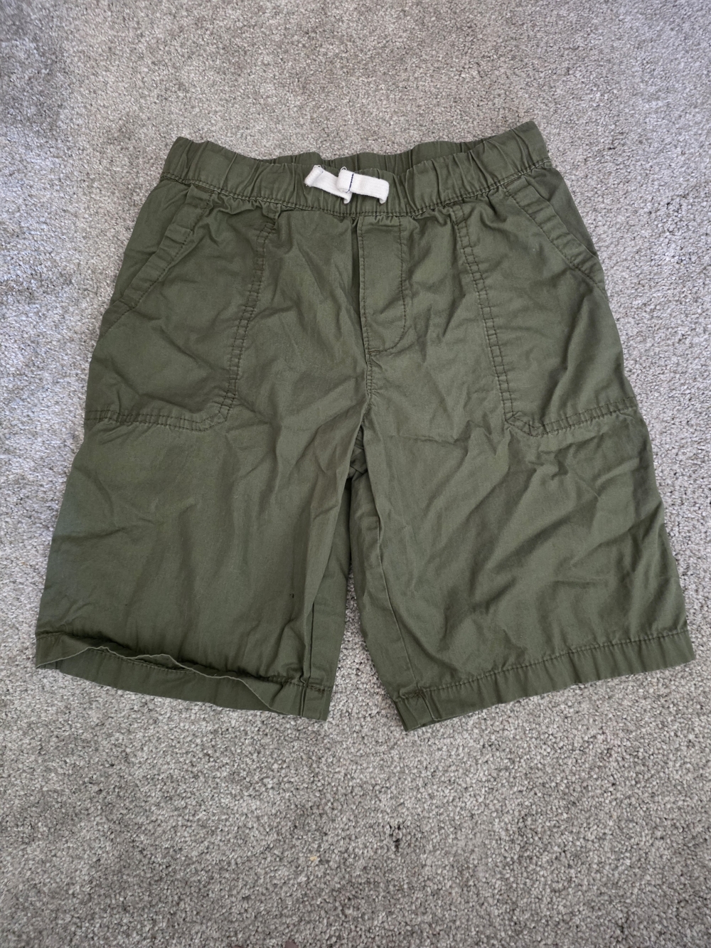 Carter's Olive Green Drawstring Casual Shorts